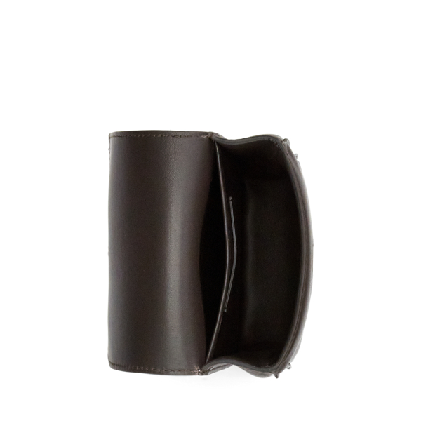 Bolso para m&oacute;vil Welington de piel Purple Label en Luggage Brown 5