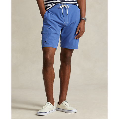 Мужские плавки-шорты Ralph Lauren Kailua классического кроя 8.5 дюйма, цвет: Яркий синий