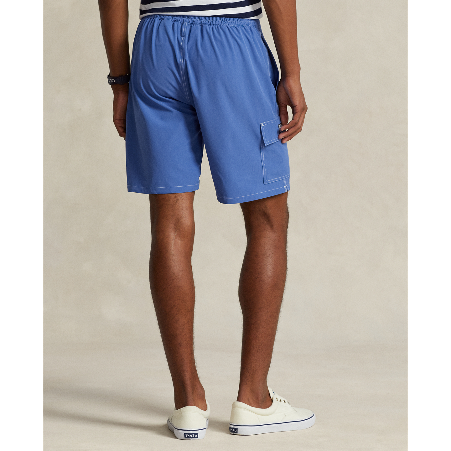 Мужские плавки-шорты Ralph Lauren Kailua классического кроя 8.5 дюйма, цвет: Яркий синий — фото 2