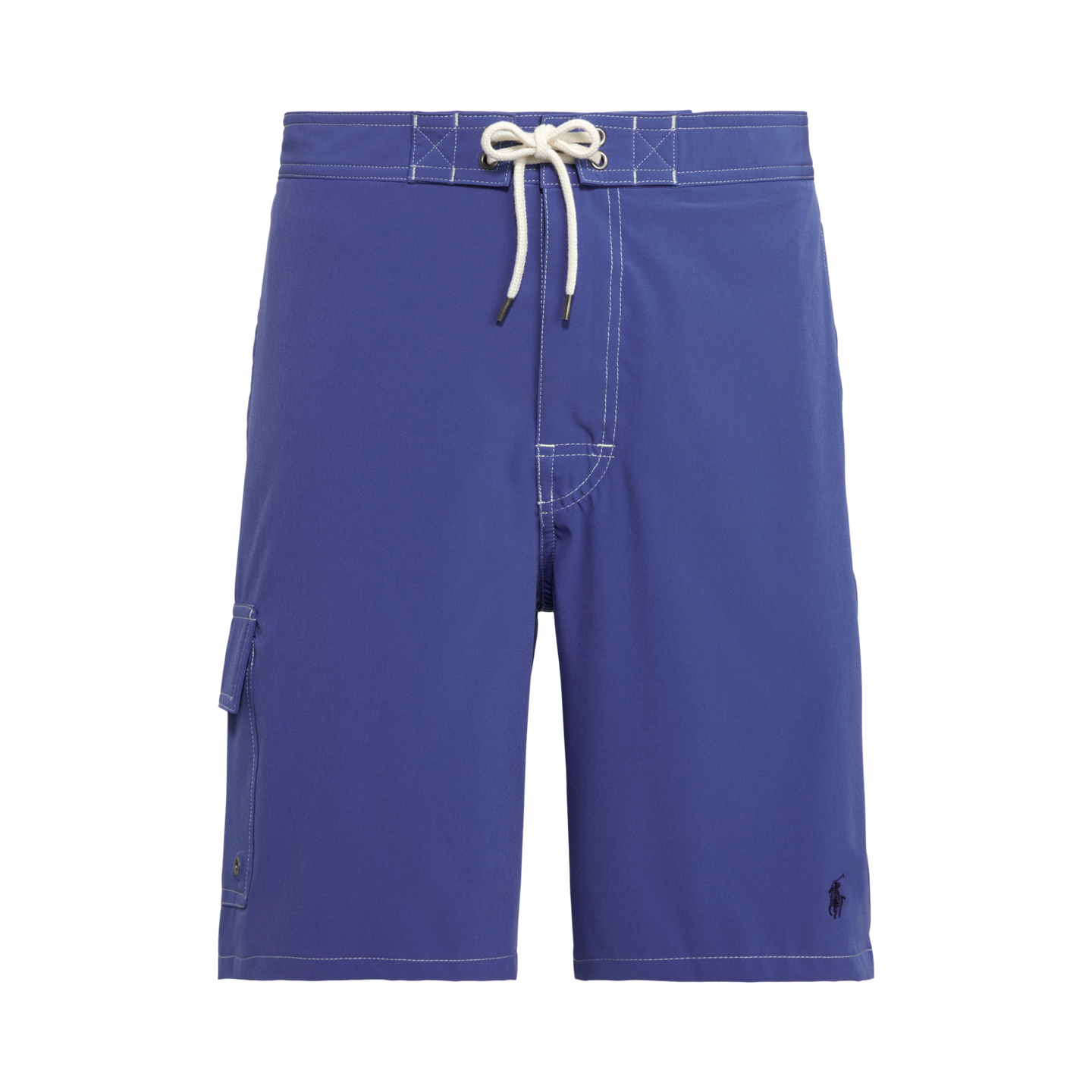 Мужские плавки-шорты Ralph Lauren Kailua классического кроя 8.5 дюйма, цвет: Яркий синий — фото 5