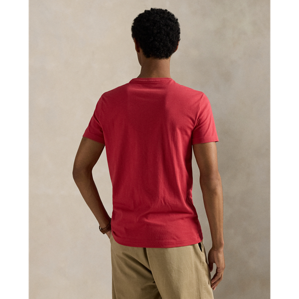 Custom Slim Fit Jersey Crewneck T-Shirt