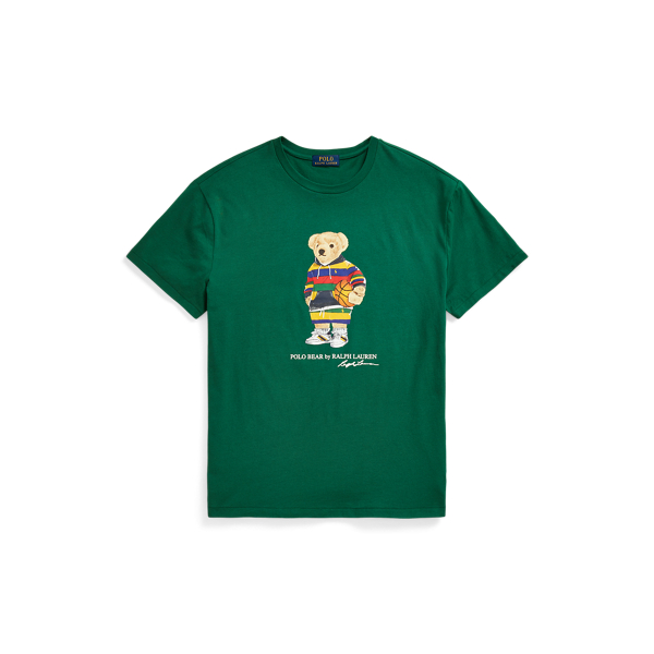 Custom Slim Fit Polo Bear Jersey T Shirt for Men Ralph Lauren UK