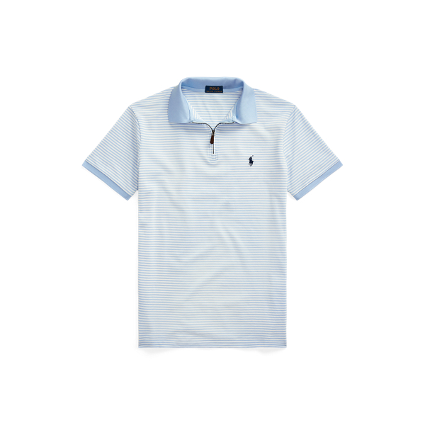 Polo ajust&eacute; et zipp&eacute; en piqu&eacute; stretch Polo Ralph Lauren en 1