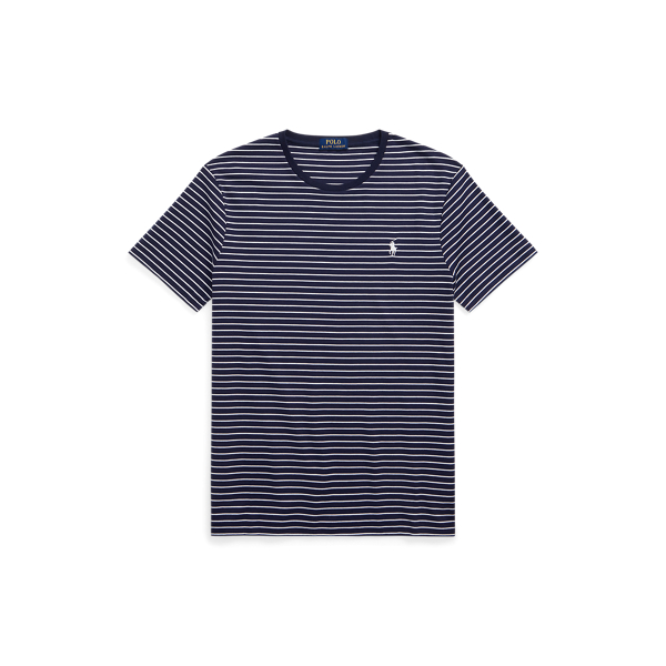 Custom slim T-shirt van zacht katoen Polo Ralph Lauren in 1