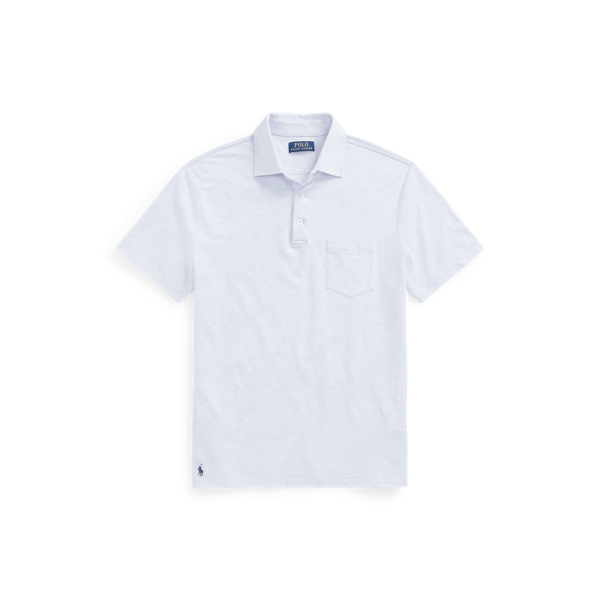 Custom Slim Fit Cotton-Linen Polo Shirt Polo Ralph Lauren 1