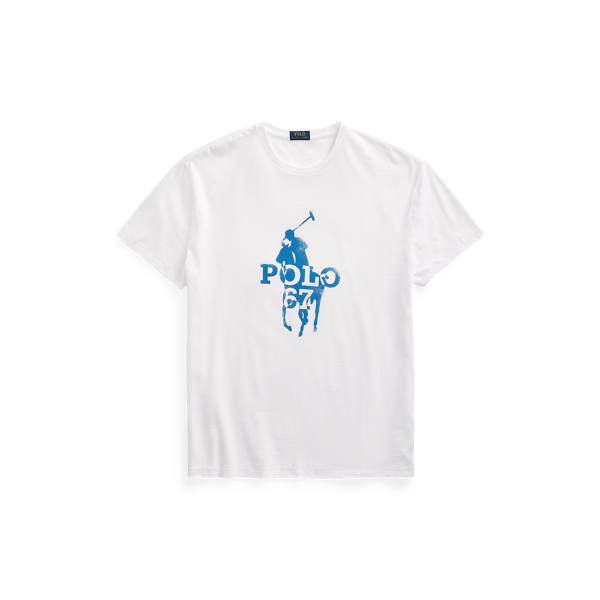 Custom Slim Fit Big Pony Logo T-Shirt Polo Ralph Lauren 1