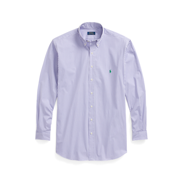 Gestreiftes Stretch-Popelinehemd Big & Tall in 1