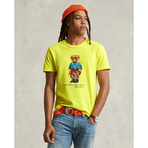 Custom Slim Fit Polo Bear Jersey T Shirt