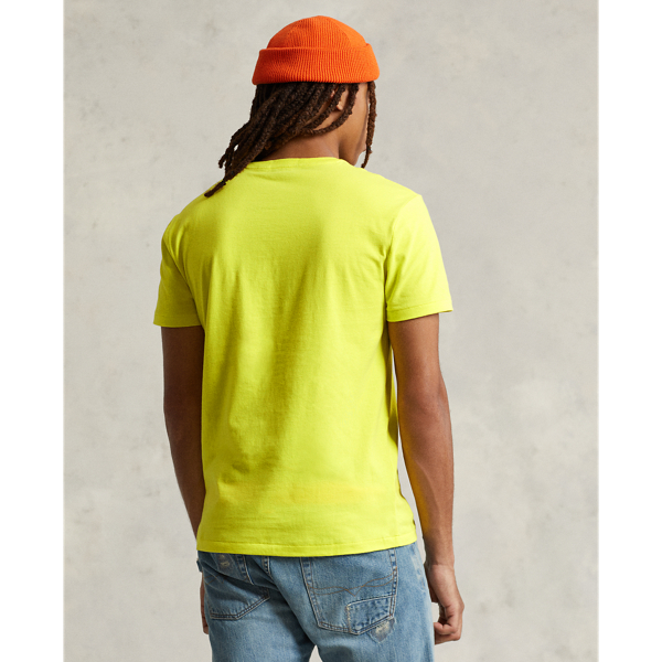 T-shirt ajust&eacute; Polo Bear en jersey Polo Ralph Lauren en Couleur jaune laser Shp 5