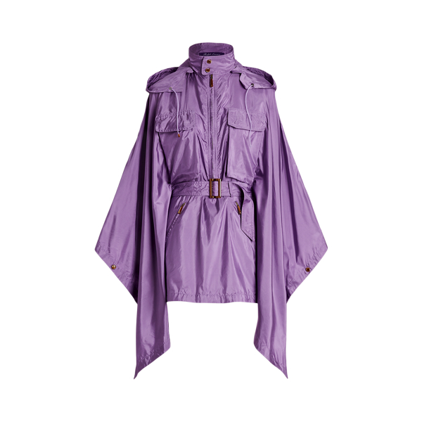 Seidentaft-Poncho Beckman Ralph Lauren Collection in 1