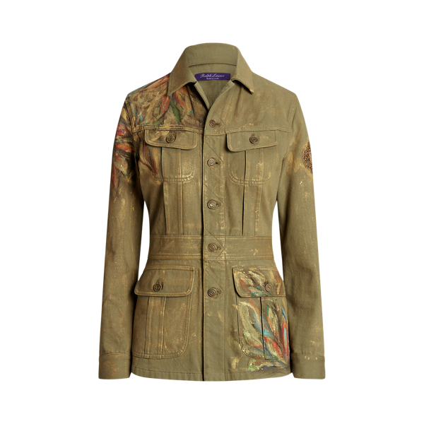 ◆Ralph Lauren22PF◆Bacall Embellished デニム ジャケット◆ Bacall Embellished Denim Jacket | Ralph Lauren