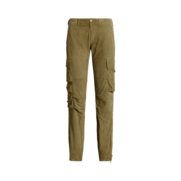 Pantalon Mitchell en daim d'agneau Ralph Lauren Collection en 1