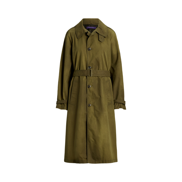 Lichen Green Lysander Cotton Coat Ralph Lauren Collection 2