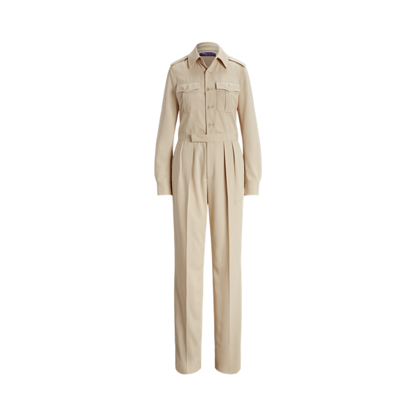 Olivier Wool Gabardine Jumpsuit Ralph Lauren Collection 1