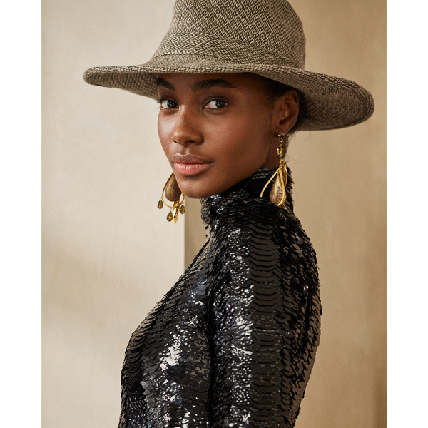 Verziertes Abendkleid Rosalia Ralph Lauren Collection in Schwarz 6