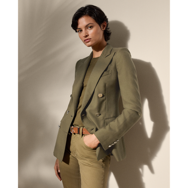 Icon Olive Kaschmirjacke Camden Ralph Lauren Collection 1