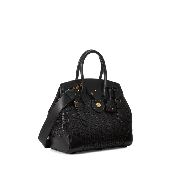 Tasche Soft&nbsp;Ricky&nbsp;33 aus Kalbsleder Ralph Lauren Collection in Schwarz 3