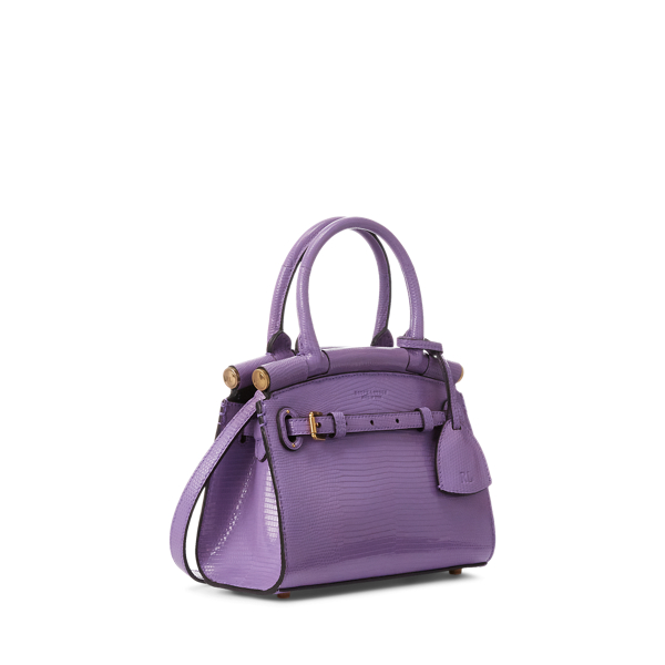 Lilac RL50 Lizard Mini Bag Ralph Lauren Collection 3