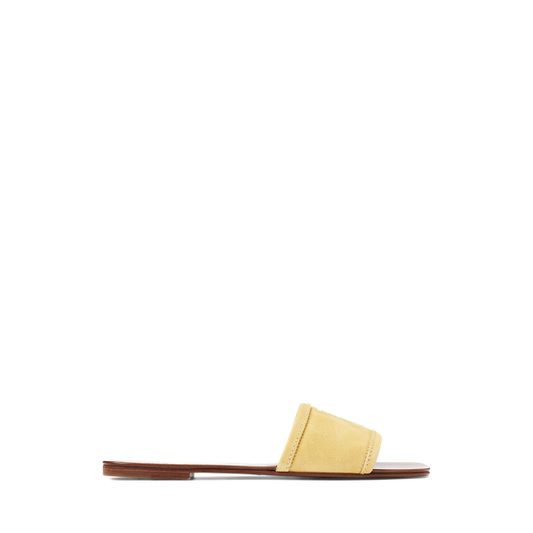 Claquettes Andela en daim Ralph Lauren Collection en 1