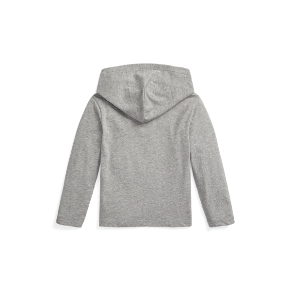 Andover Heather Boys&rsquo; Jersey Hooded Tee Boys 1.5-6 Years 2