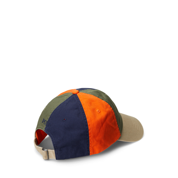 Dark Sage/Navy Color-Blocked Twill Ball Cap Polo Ralph Lauren 2