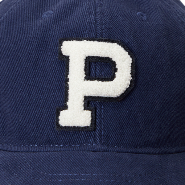 Newport Navy Chenille-Patch Twill Ball Cap Polo Ralph Lauren 3