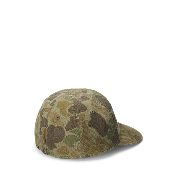 Frogskin Camo Camouflage Herringbone Cap Polo Ralph Lauren 2