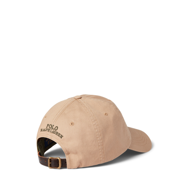 Vintage Khaki Polo Bear Twill Ball Cap Polo Ralph Lauren 2