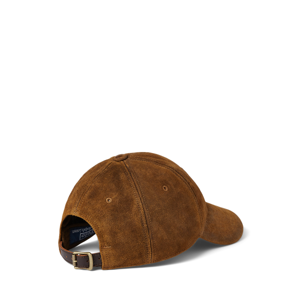 Smith Brown Roughout Suede Ball Cap Polo Ralph Lauren 2