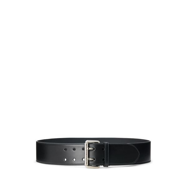 Calfskin Double-Prong Belt