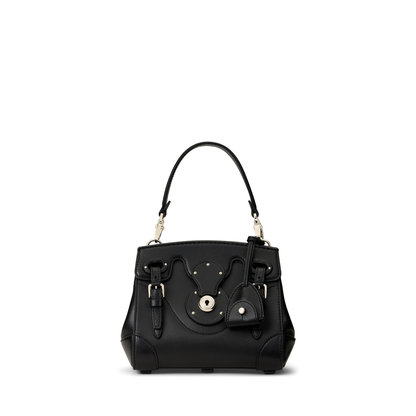 Женская сумка Ralph Lauren Soft Ricky 18 Calfskin, цвет: Чёрный — фото 7