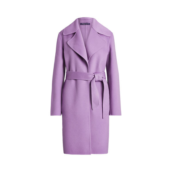 Cameo Wool-Cashmere Wrap Coat Ralph Lauren Collection 1