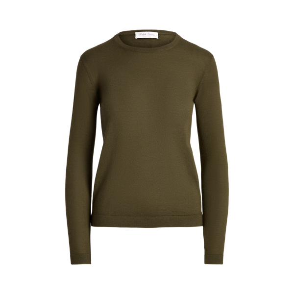 Rundhalspullover aus Kaschmir