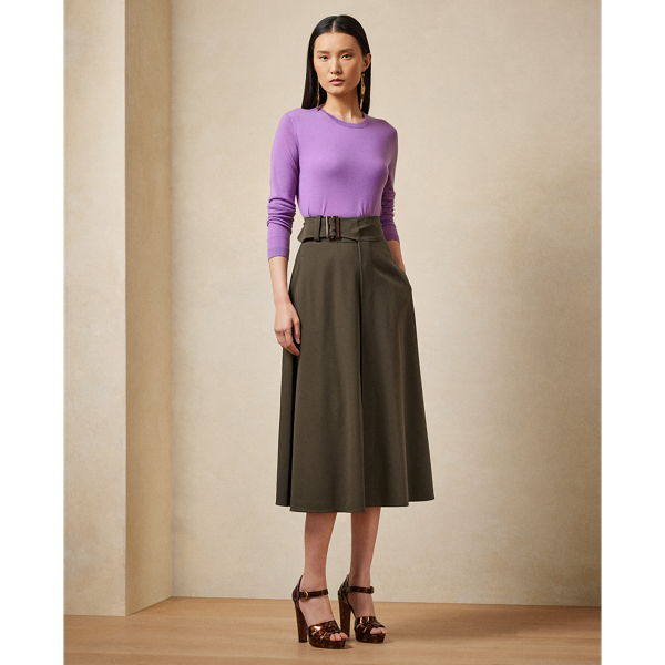 Lilac Cashmere Crewneck Sweater Ralph Lauren Collection 4
