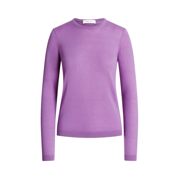 Kasjmier trui met ronde hals Ralph Lauren Collection in 1