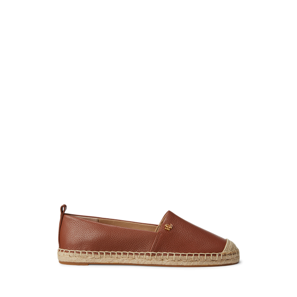 Cameryn IV Tumbled Leather Espadrille