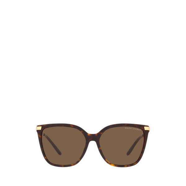 Shiny Dark Havana Stirrup Kate Sunglasses Ralph Lauren 2