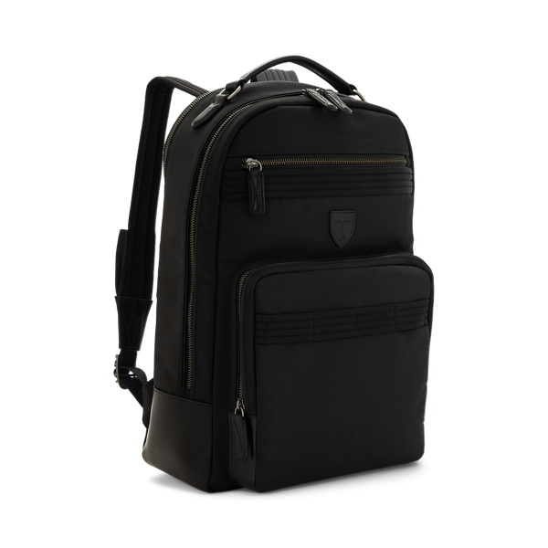 Reiserucksack mit Lederbesatz Polo Ralph Lauren in Black 2