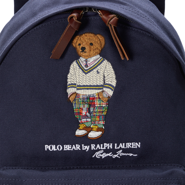 Rucksack mit Polo Bear Polo Ralph Lauren in Newport-Navy 5