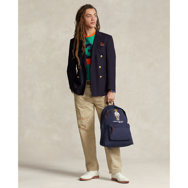 Rucksack mit Polo Bear Polo Ralph Lauren in Newport-Navy 6