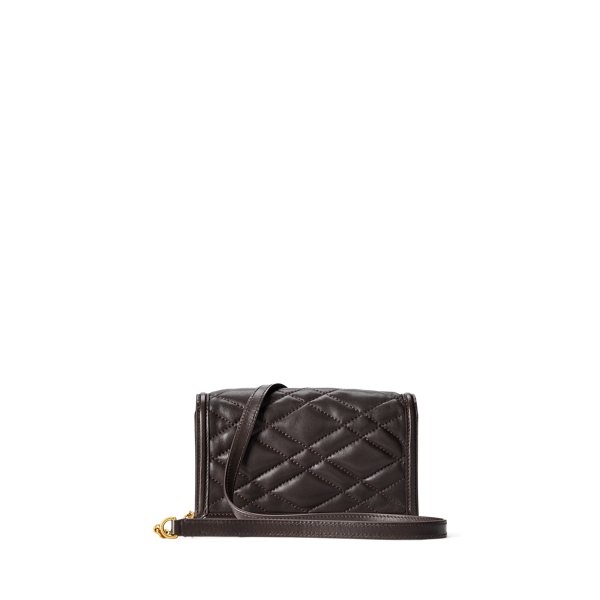 Tobacco Polo ID Quilted Chain Wallet & Bag Polo Ralph Lauren 4