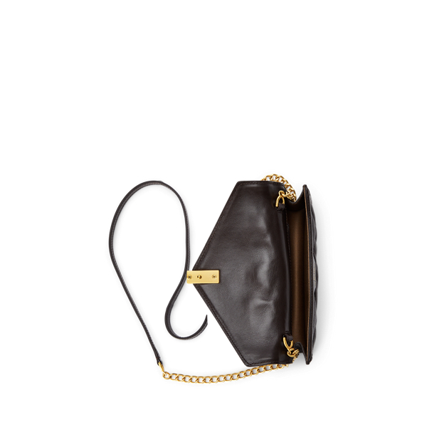 Tobacco Polo ID Quilted Chain Wallet & Bag Polo Ralph Lauren 5