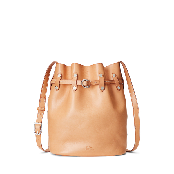 Stud Vachetta Large Bellport Bucket Bag