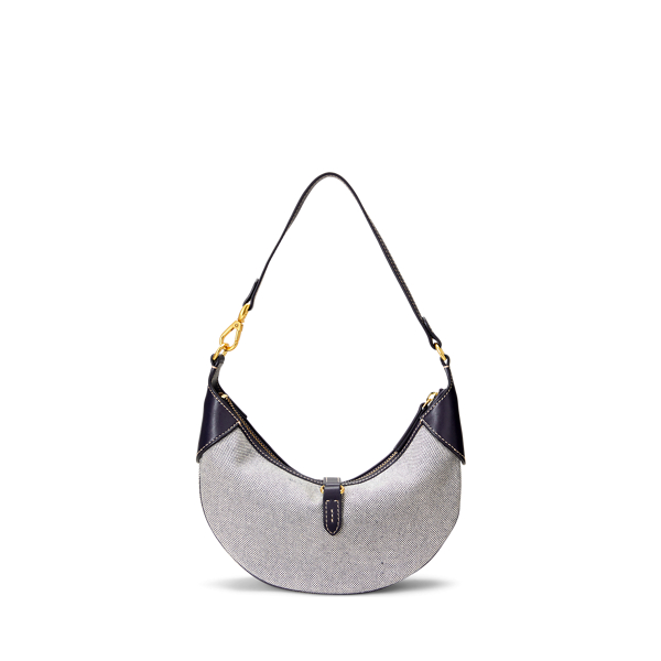Polo ID Canvas-Leather Mini Shoulder Bag | Ralph Lauren
