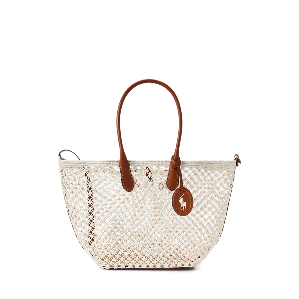 Ralph lauren crochet bag sale