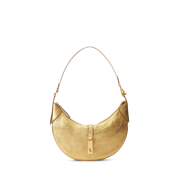 Ralph lauren gold bag on sale