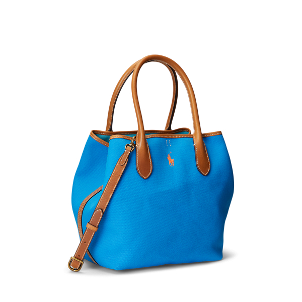 Reversible Canvas Medium Bellport Tote | Ralph Lauren