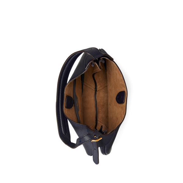 Polo ID Small Leather Shoulder Bag | Ralph Lauren