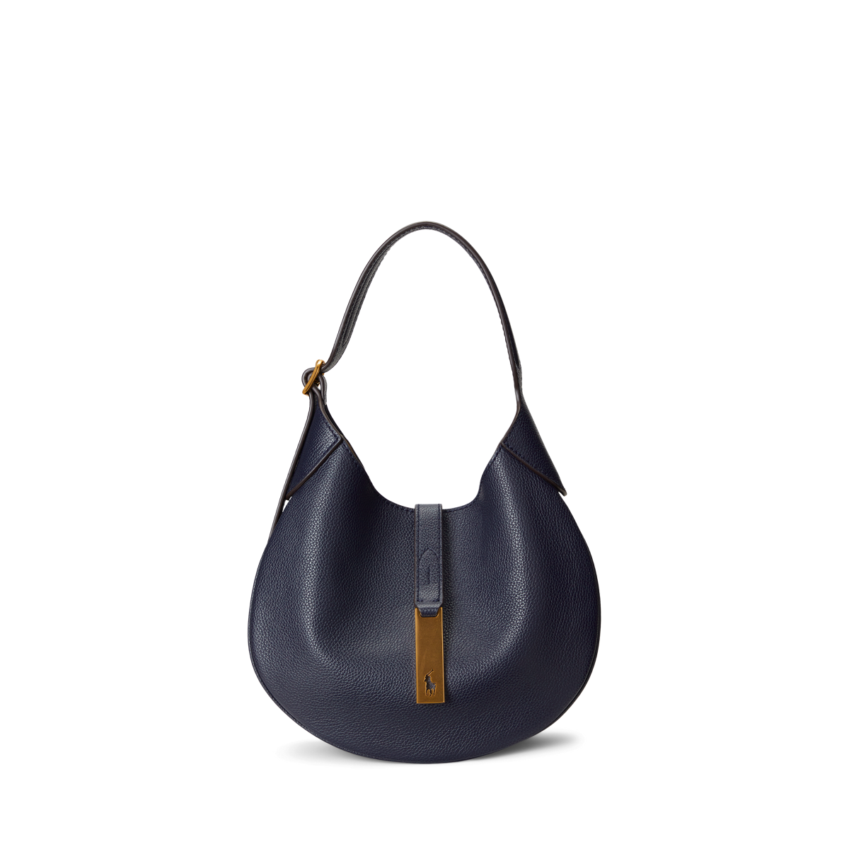 Polo ID Small Leather Shoulder Bag | Ralph Lauren