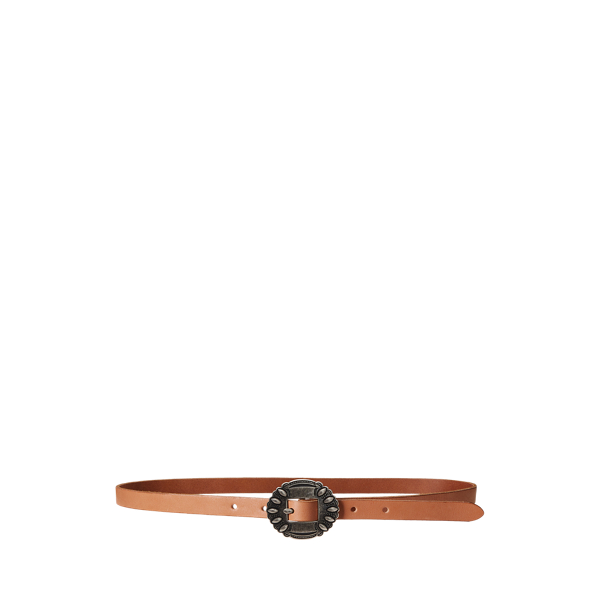 Ceinture fine en vachette Polo Ralph Lauren en 1